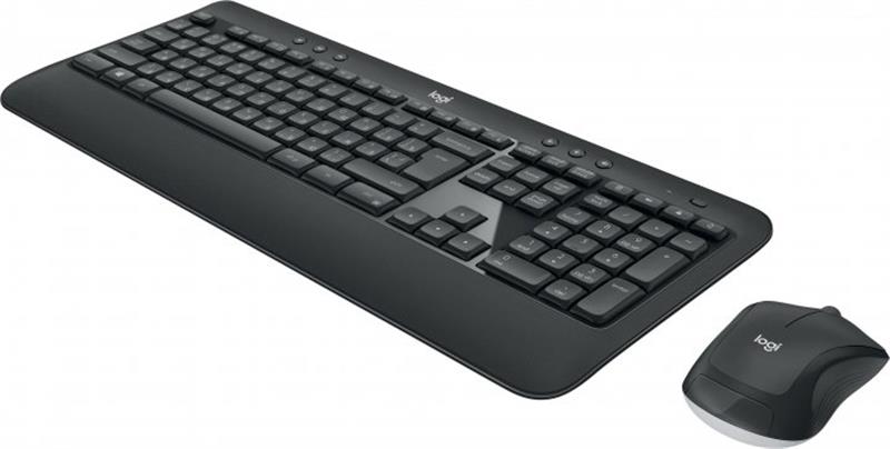 Комплект (клавіатура, мишка) бездротовий Logitech MK540 Black (920-008685)