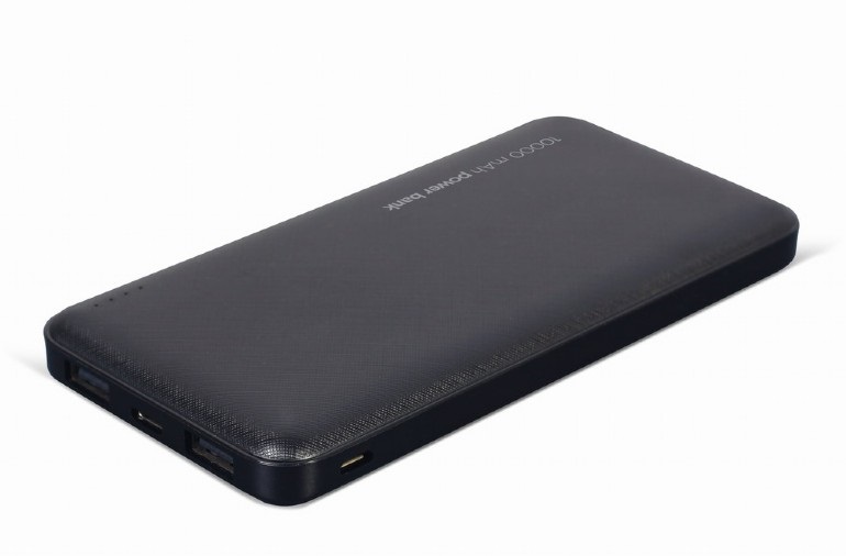 Універсальна мобільна батарея Gembird 10000mAh Black (PB10-02)