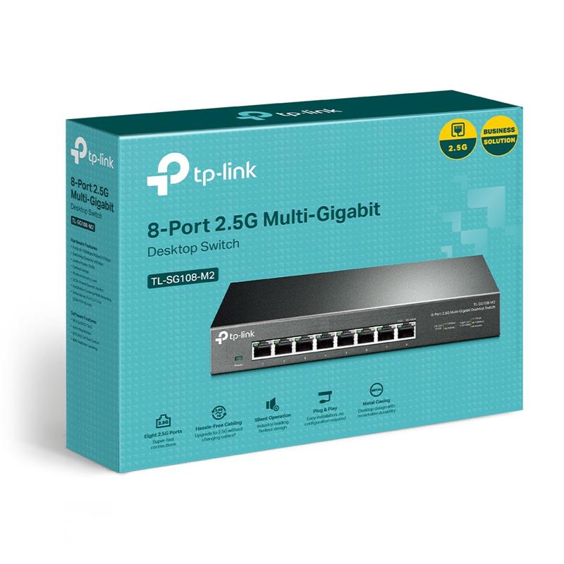 Комутатор TP-Link TL-SG108-M2 (8х2,5GE)