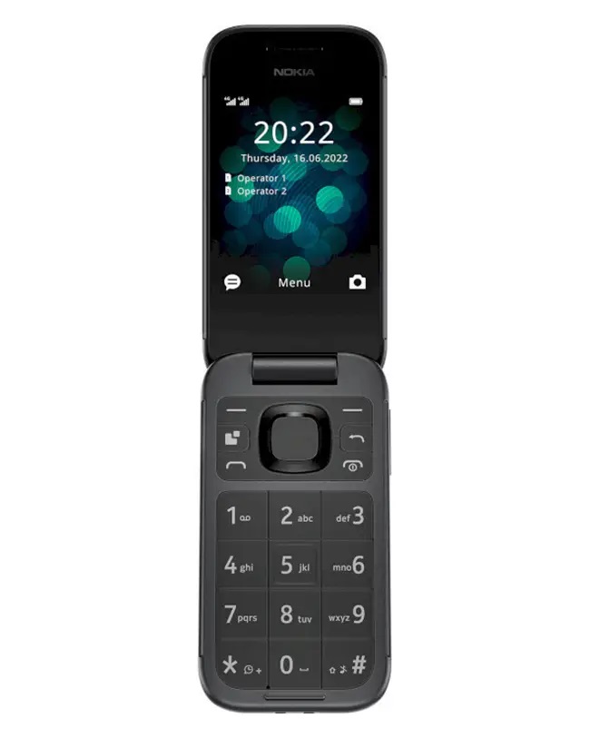 Мобільний телефон Nokia 2660 Flip Dual Sim Black