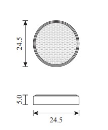 Батарейка Kinetic CR2450T 1шт (1366056)