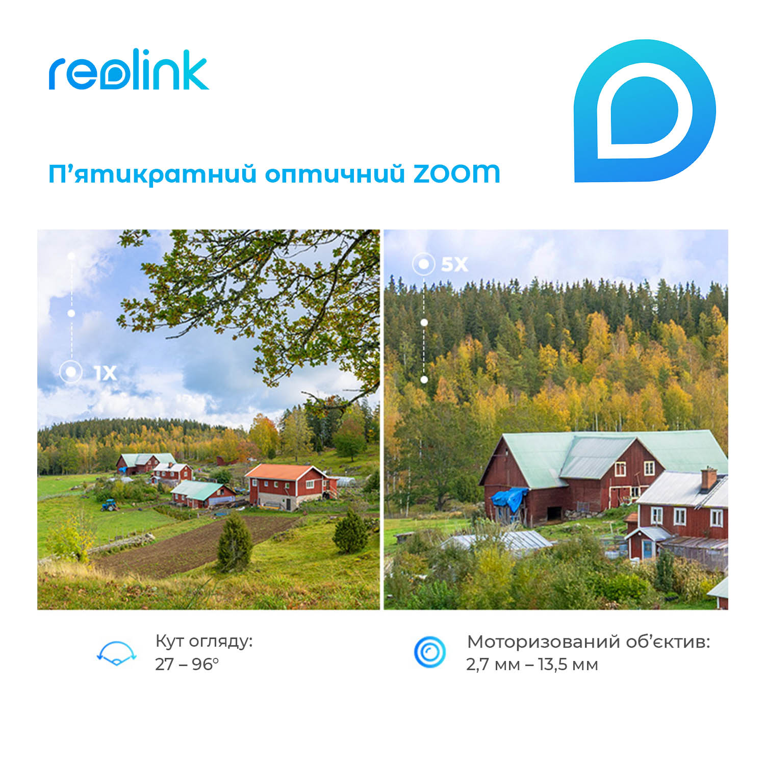 IP камера Reolink RLC-511WA