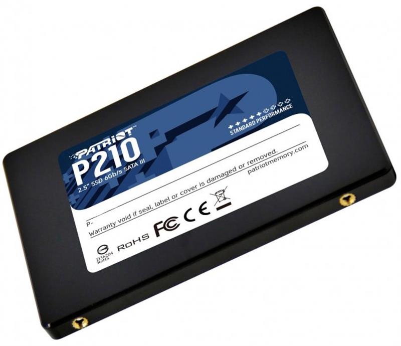 Накопичувач SSD  512GB Patriot P210 2.5" SATAIII TLC (P210S512G25)