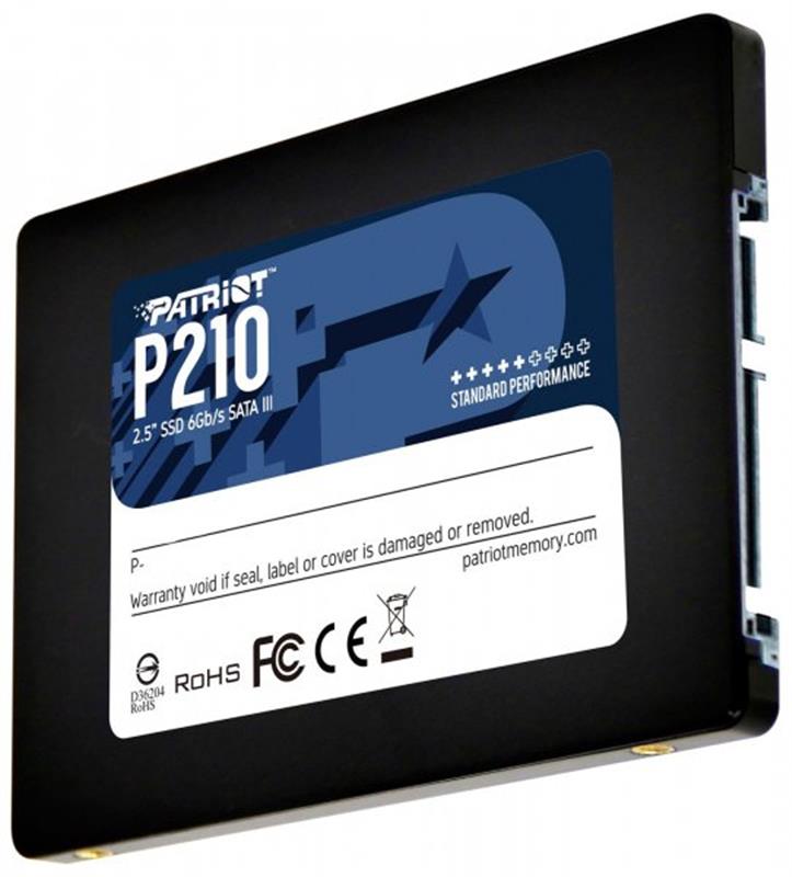 Накопичувач SSD  512GB Patriot P210 2.5" SATAIII TLC (P210S512G25)