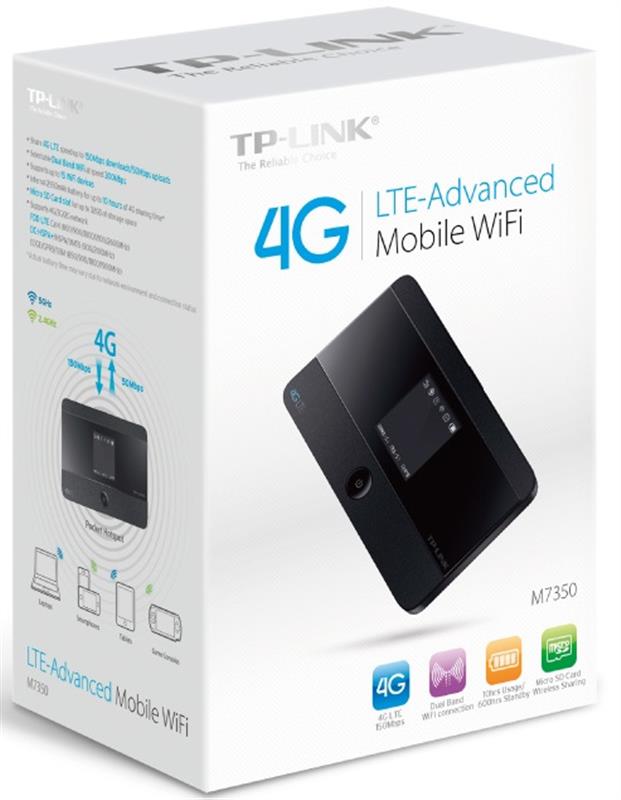 Бездротовий 3G/4G маршрутизатор TP-Link M7350