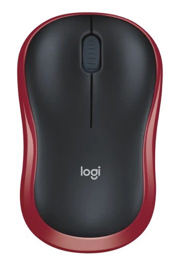 Миша бездротова Logitech M185 Red (910-002240)