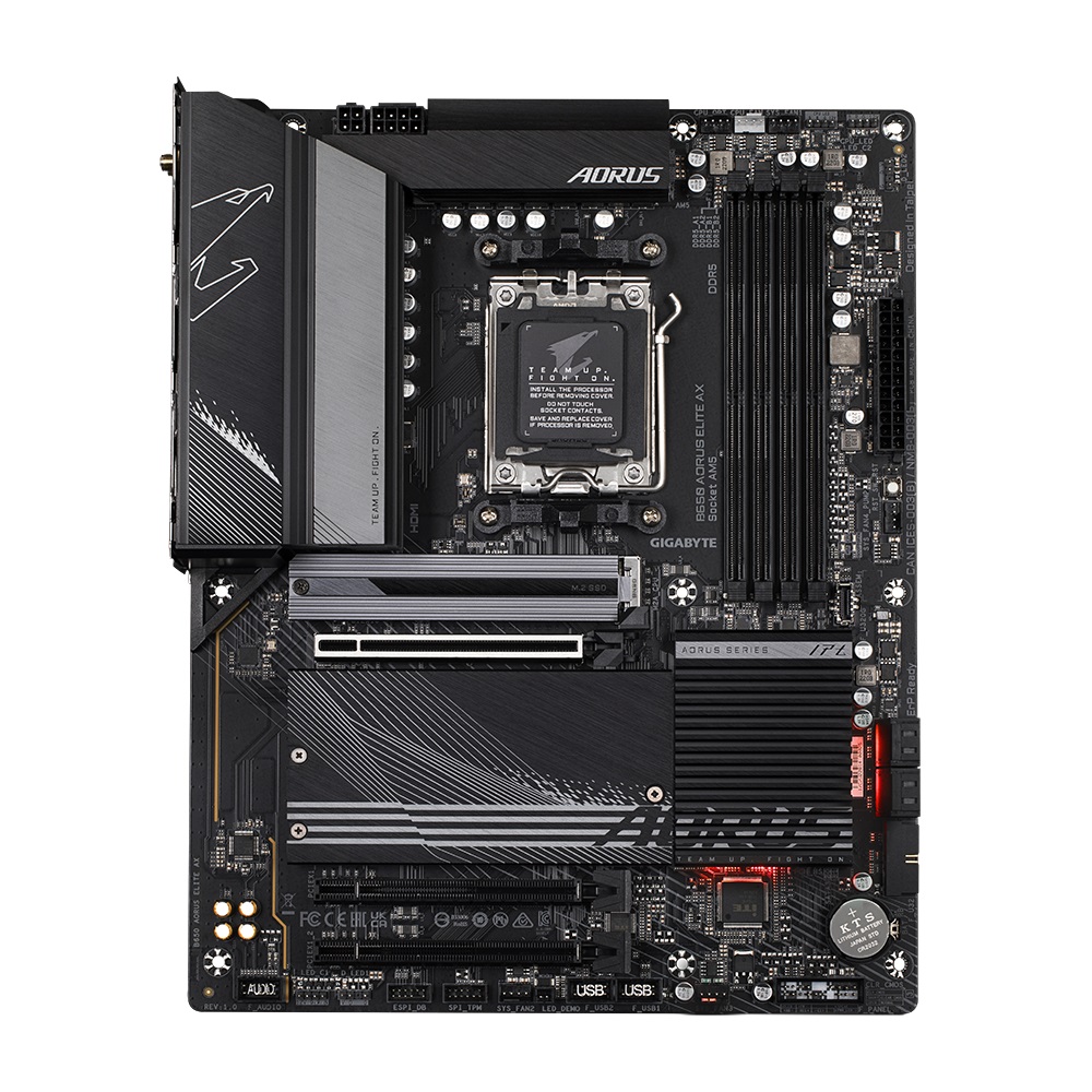 Материнська плата Gigabyte B650 Aorus Elite AX Socket AM5 Материнська плата Gigabyte B650 Aorus Elite AX Socket AM5