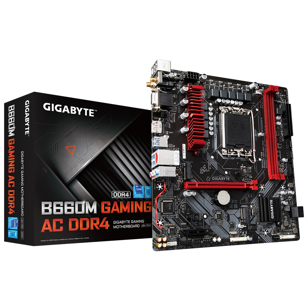 Материнська плата Gigabyte B660M Gaming AC DDR4 Socket 1700