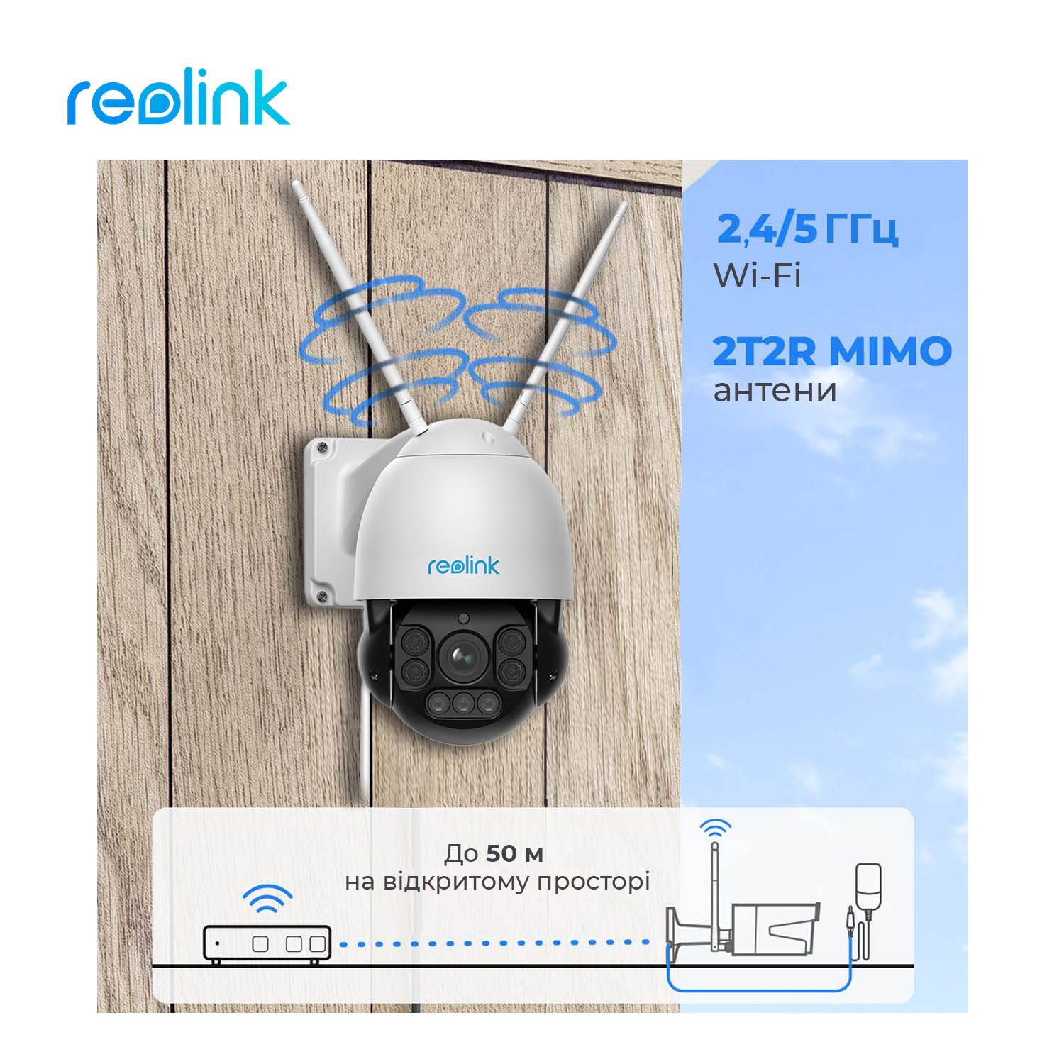 IP камера Reolink RLC-523WA