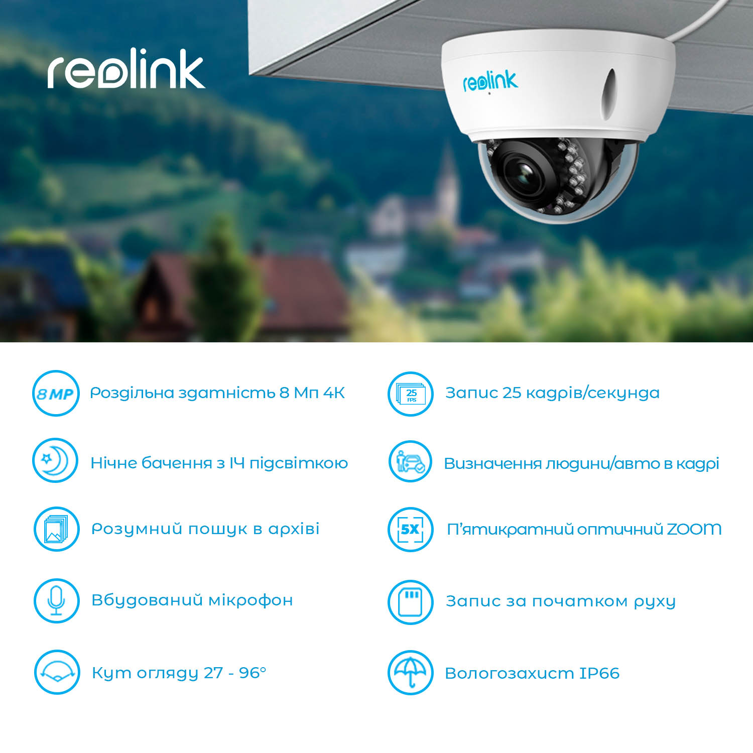 IP камера Reolink RLC-842A