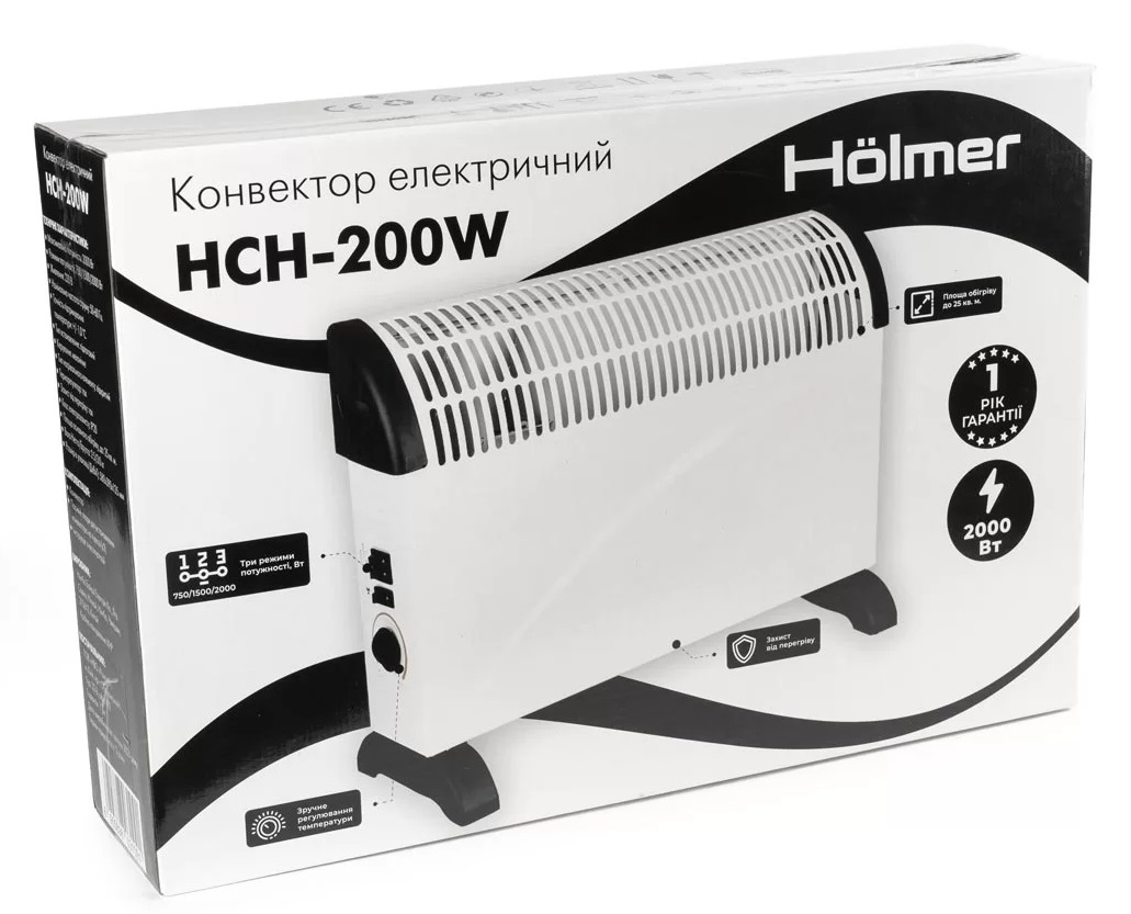 Конвектор Holmer HCH-200W