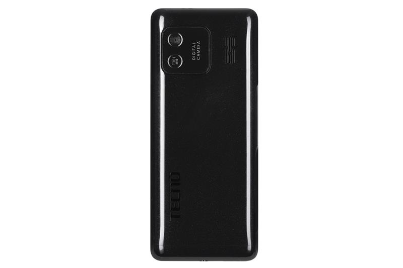 Мобiльний телефон Tecno T301 Dual Sim Phantom Black (4895180778674)