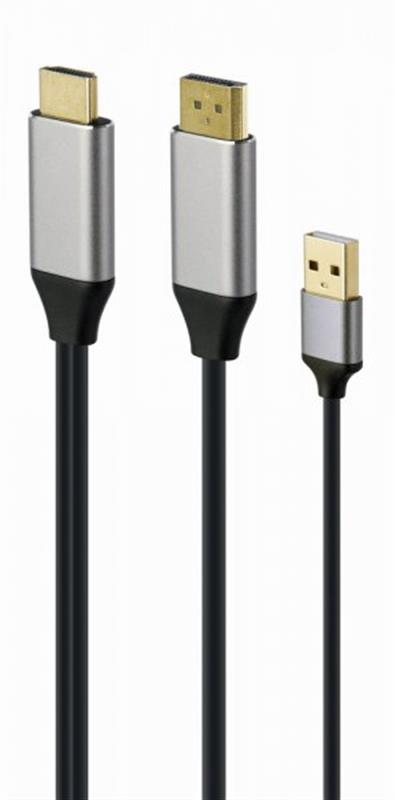 Кабель Cablexpert (A-HDMIM-DPM-01) HDMI-DisplayPort, 2м