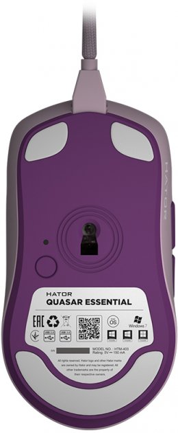 Миша Hator Quasar Essential Lilac (HTM-403)