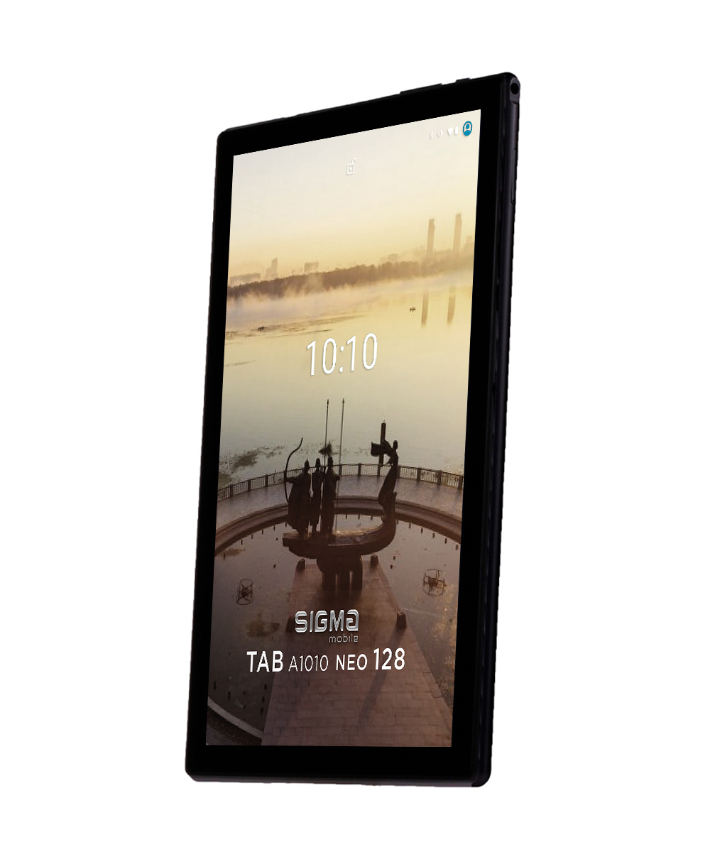 Планшет Sigma mobile Tab A1010 Neo 4/128GB 4G Dual Sim Black+чохол-книжка