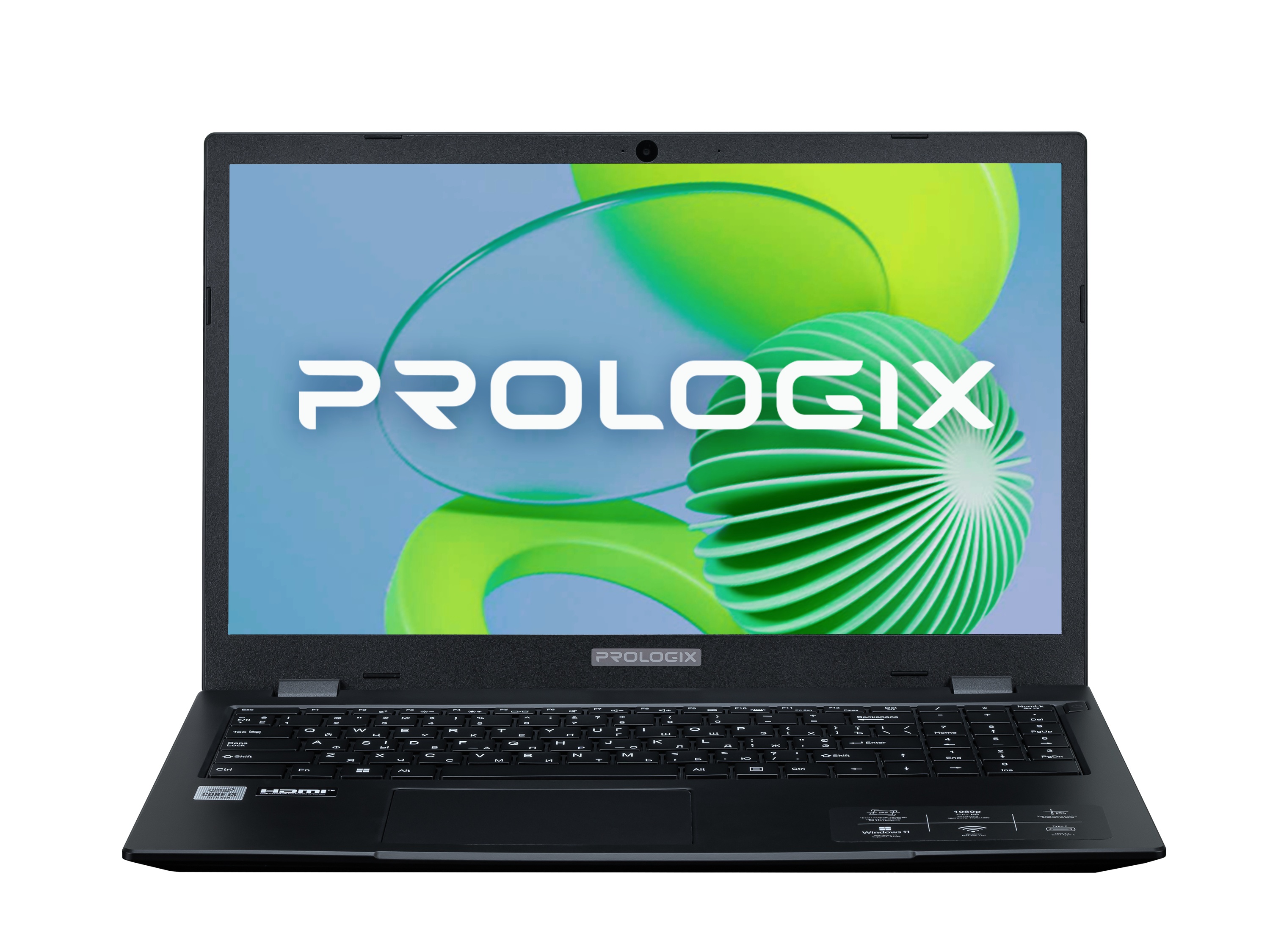 Ноутбук Prologix M15-720 (PN15E02.I51016S5NWP.015) FullHD Win11Pro Black