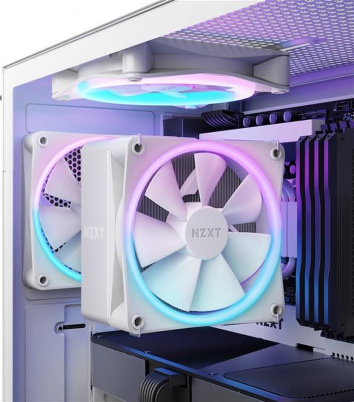 Кулер процесорний NZXT T120 RGB White (RC-TR120-W1)