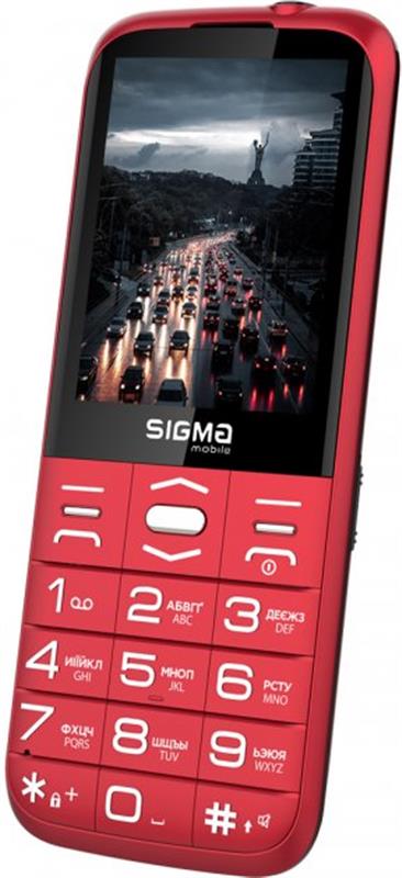 Мобільний телефон Sigma mobile Comfort 50 Grace Dual Sim Red