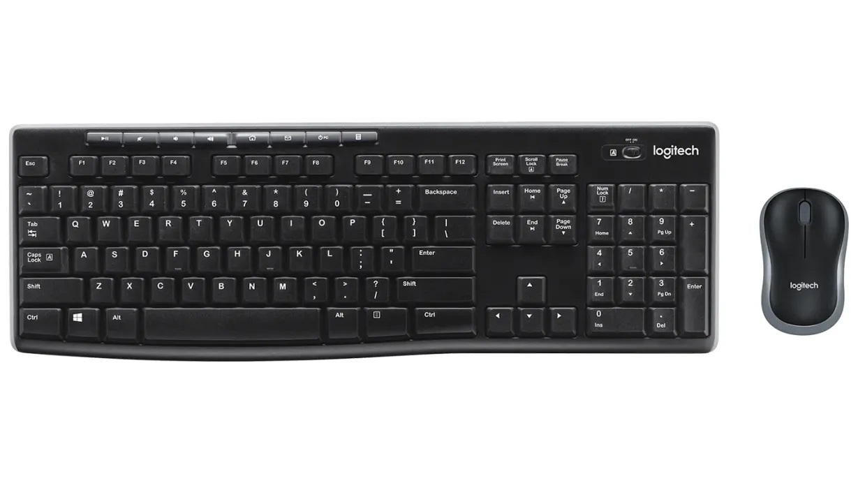 Комплект (клавіатура, мишка) бездротовий Logitech MK270 Wireless Combo (920-004508)