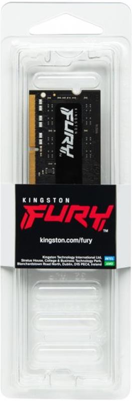 Модуль пам`яті SO-DIMM 16GB/2666 DDR4 Kingston Fury Impact (KF426S15IB1/16)