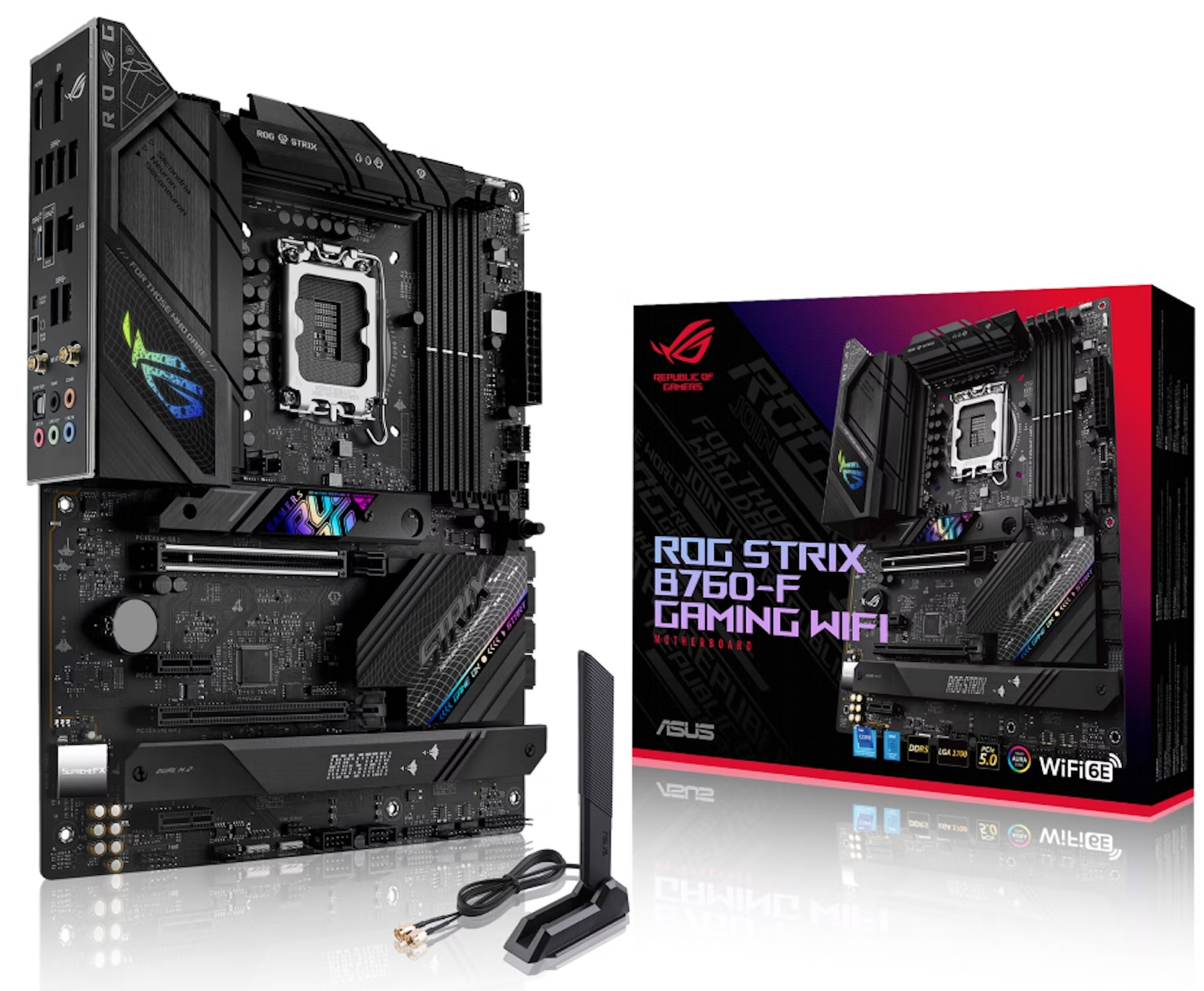 Материнська плата Asus ROG Strix B760-F Gaming WiFi Socket 1700