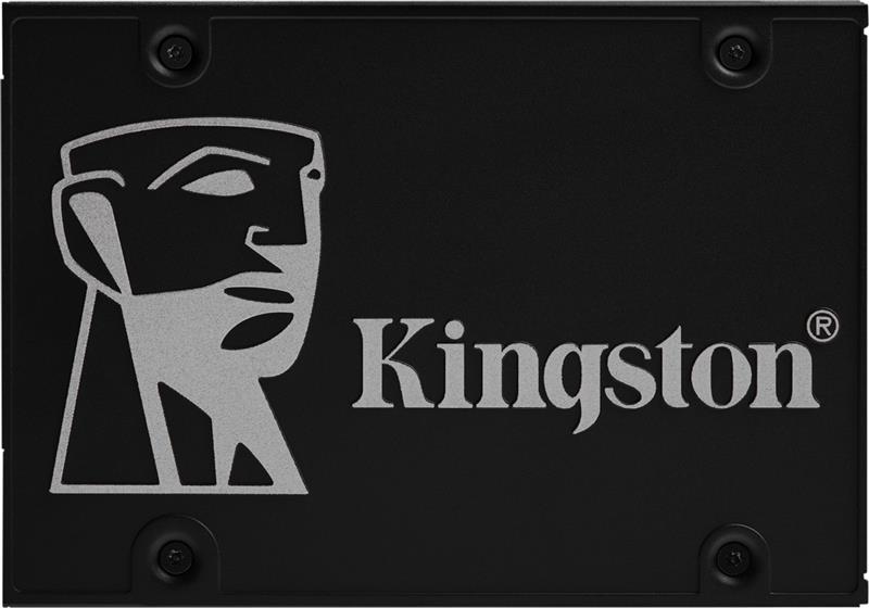 Накопичувач SSD   256GB Kingston KC600 2.5" SATAIII 3D TLC (SKC600/256G)