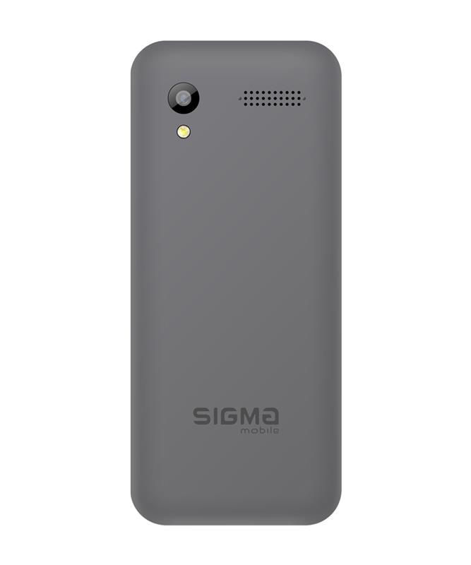 Мобiльний телефон Sigma mobile X-style 31 Power Type-C Dual Sim Grey