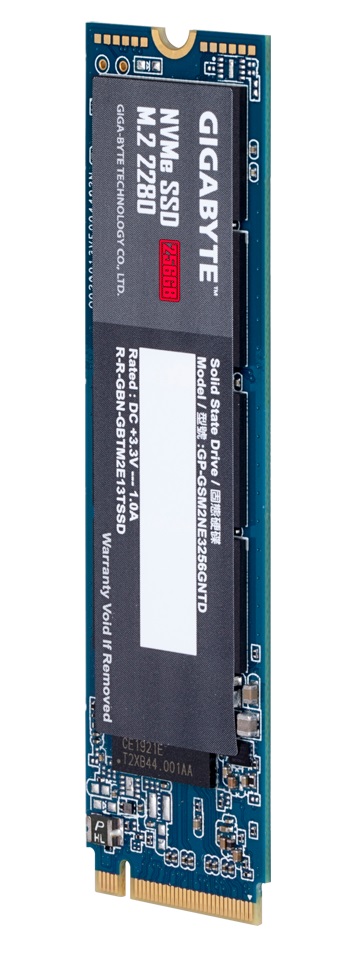 Накопичувач SSD  256GB Gigabyte M.2 PCIe NVMe 3.0 x4 NAND TLC (GP-GSM2NE3256GNTD)