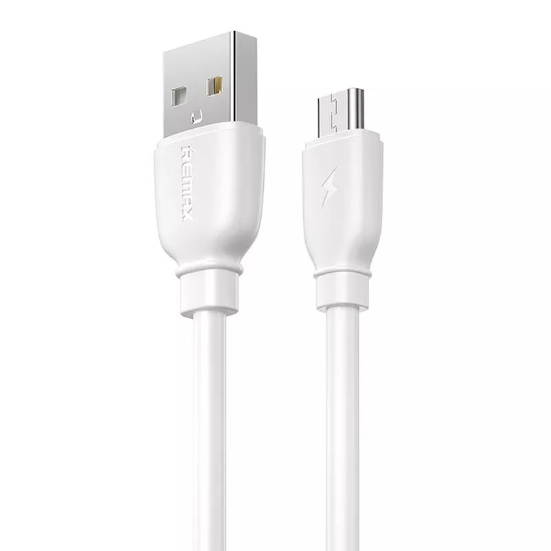 Кабель Remax Suji USB - micro USB (M/M), 1 м White (RC-138m W)