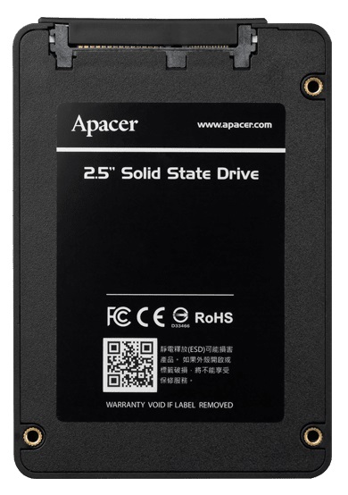 Накопичувач SSD  960GB Apacer AS340 Panther 2.5" SATAIII 3D TLC (AP960GAS340G-1)