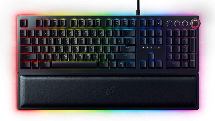 Клавіатура Razer Huntsman Elite Clicky Optical switch Black (RZ03-01870700-R3R1)