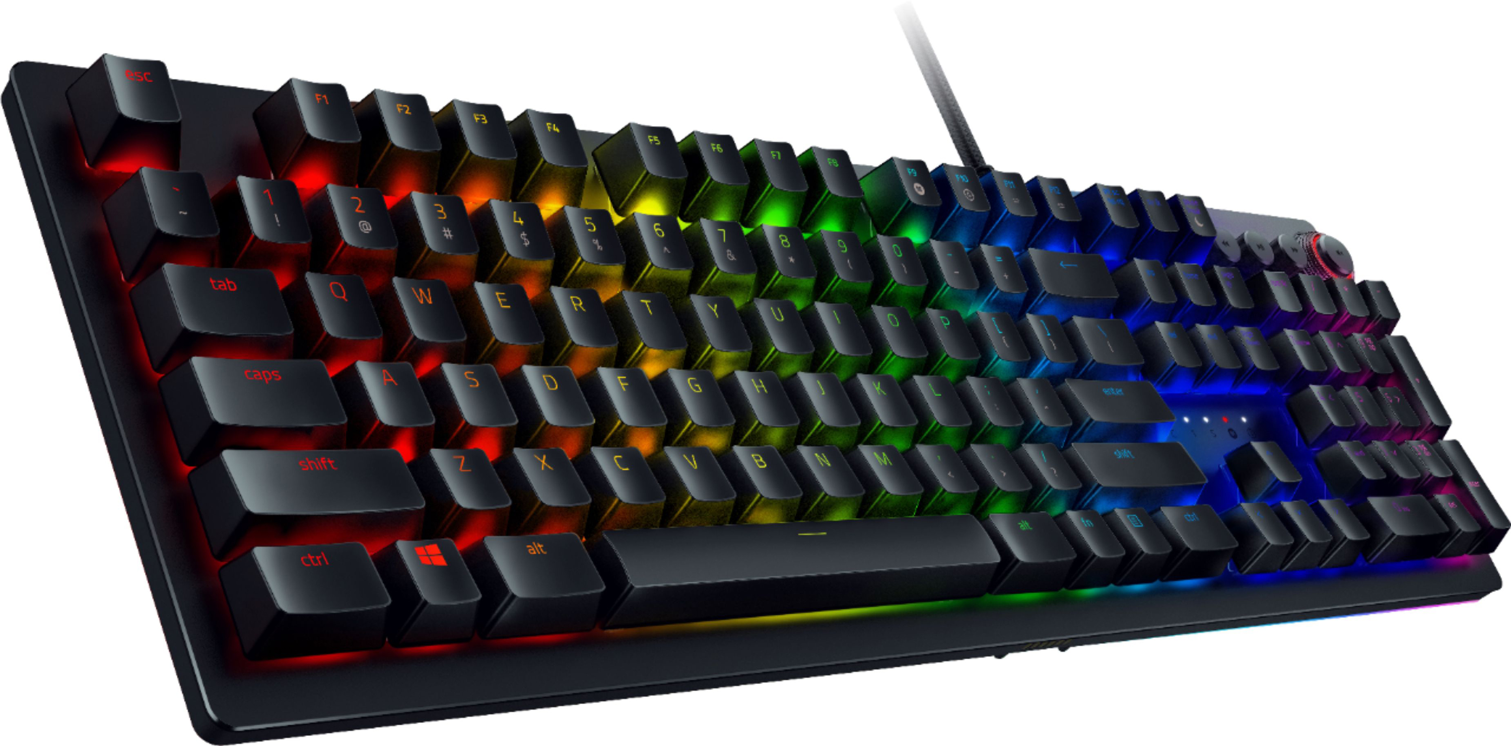 Клавіатура Razer Huntsman Elite Clicky Optical switch Black (RZ03-01870700-R3R1)