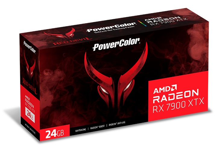 Відеокарта AMD Radeon RX 7900 XTX 24GB GDDR6 Red Devil PowerColor (RX 7900 XTX 24G-E/OC)