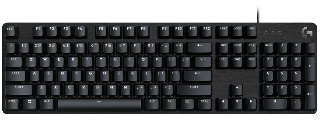 Клавiатура Logitech G413 SE Mechanical Tactile Switch US Black (920-010437)