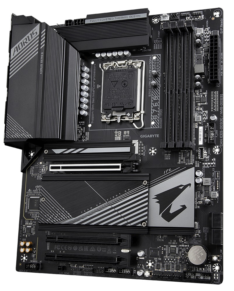 Материнська плата Gigabyte B760 Aorus Elite AX Socket 1700