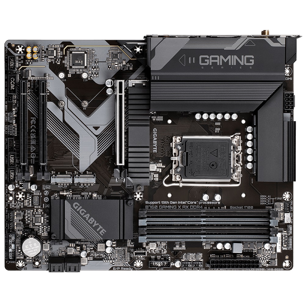 Материнська плата Gigabyte B760 Gaming X AX DDR4 Socket 1700