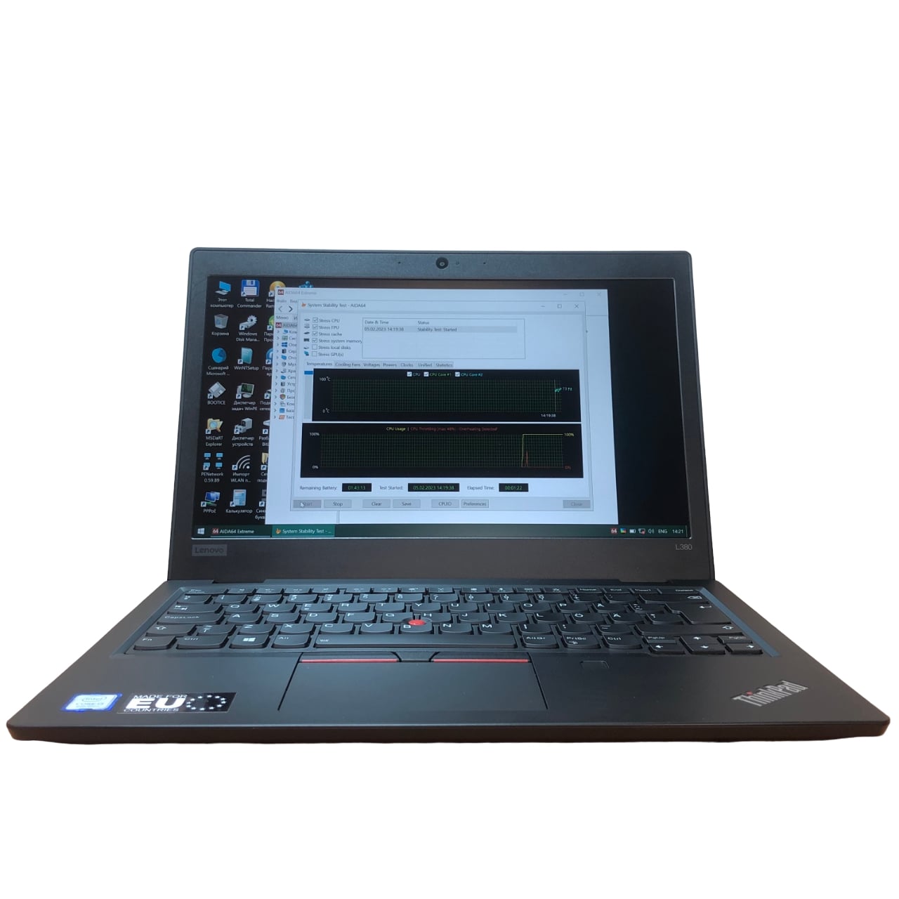 Ноутбук Lenovo ThinkPad L380 (LTPL380E910) б.в