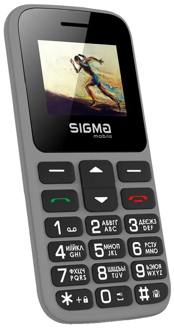 Мобільний телефон Sigma mobile Comfort 50 Hit 2020 Dual Sim Grey (4827798120927)