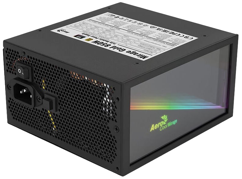 Блок живлення AeroCool Mirage Gold 850 Fully Modular (ACPG-MF85FEC.11) 850W