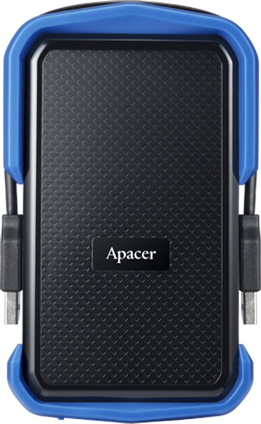 Зовнішній жорсткий диск 2.5" USB 2.0TB Apacer AC631 Black/Blue (AP2TBAC631U-1)