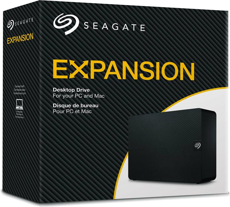 Зовнішній жорсткий диск 3.5" USB 8.0TB Seagate Expansion Desktop Black (STKP8000400)