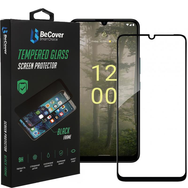 Захисне скло BeCover для Nokia C31 Black (708546)