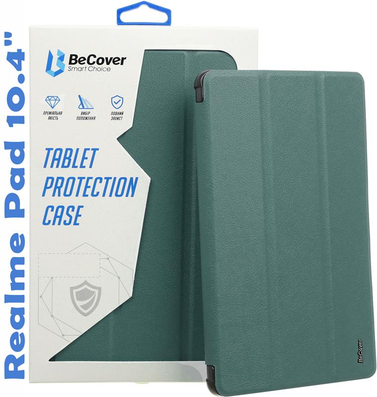 Чохол-книжка BeCover Smart для Realme Pad 10.4" Dark Green (708266)