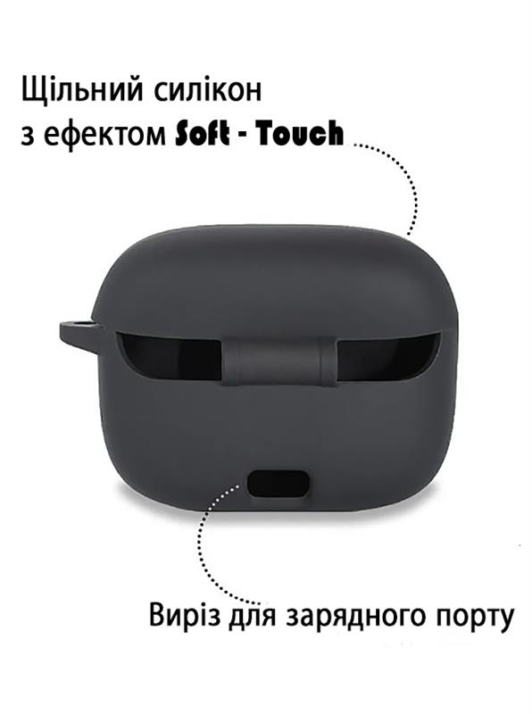 Чохол BeCover Silicon для JBL Tune 230 NC TWS Black (708608)