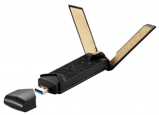 Бездротовий адаптер Asus USB-AX56W/O cradle (90IG06H0-MO0R10)