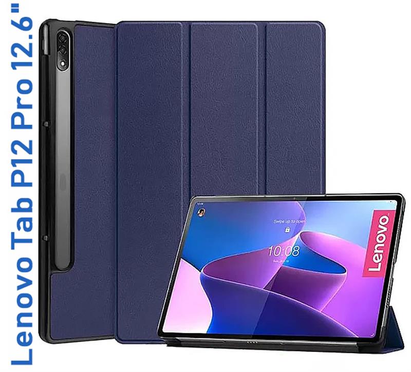 Чохол-книжка BeCover Smart для Lenovo Tab P12 Pro TB-Q706F Deep Blue (708321)