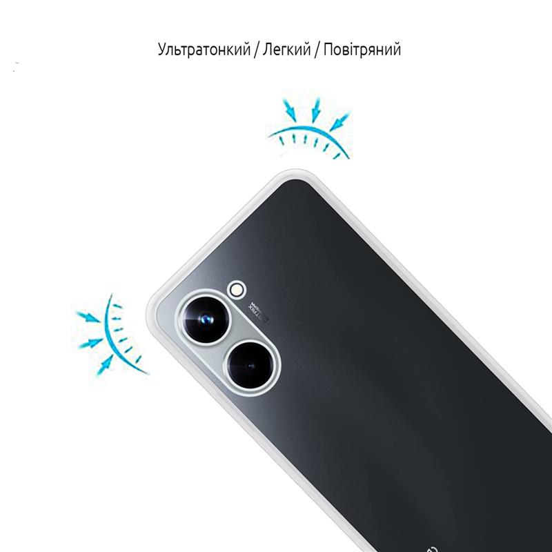 Чохол-накладка BeCover для Realme 10 Transparancy (708670)