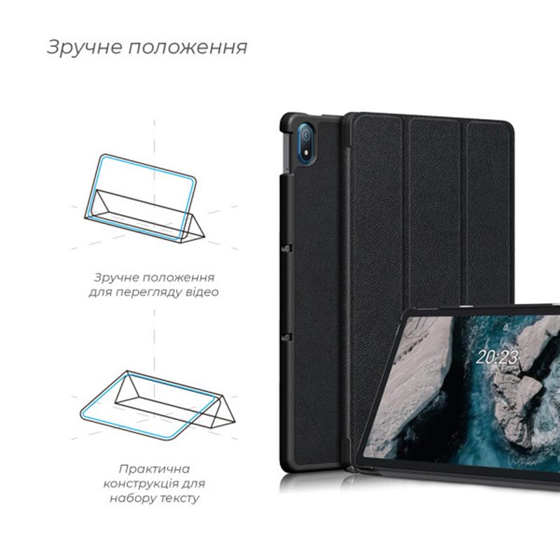 Чохол-книжка BeCover Smart для Nokia T20 10.4" Black (708041)