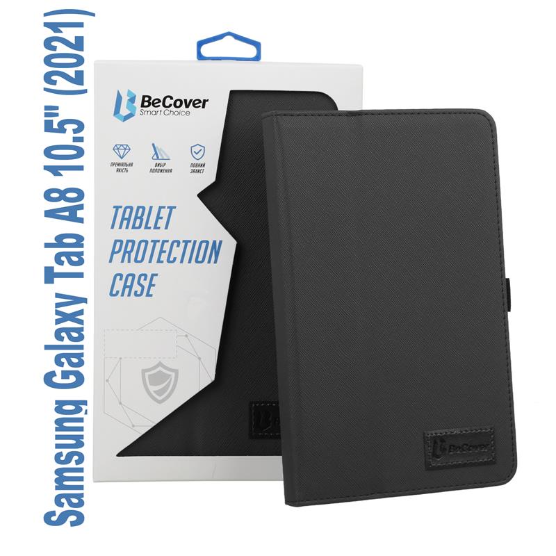 Чохол-книжка BeCover Slimbook для Samsung Galaxy Tab A8 SM-X200/SM-X205 Black (707977)