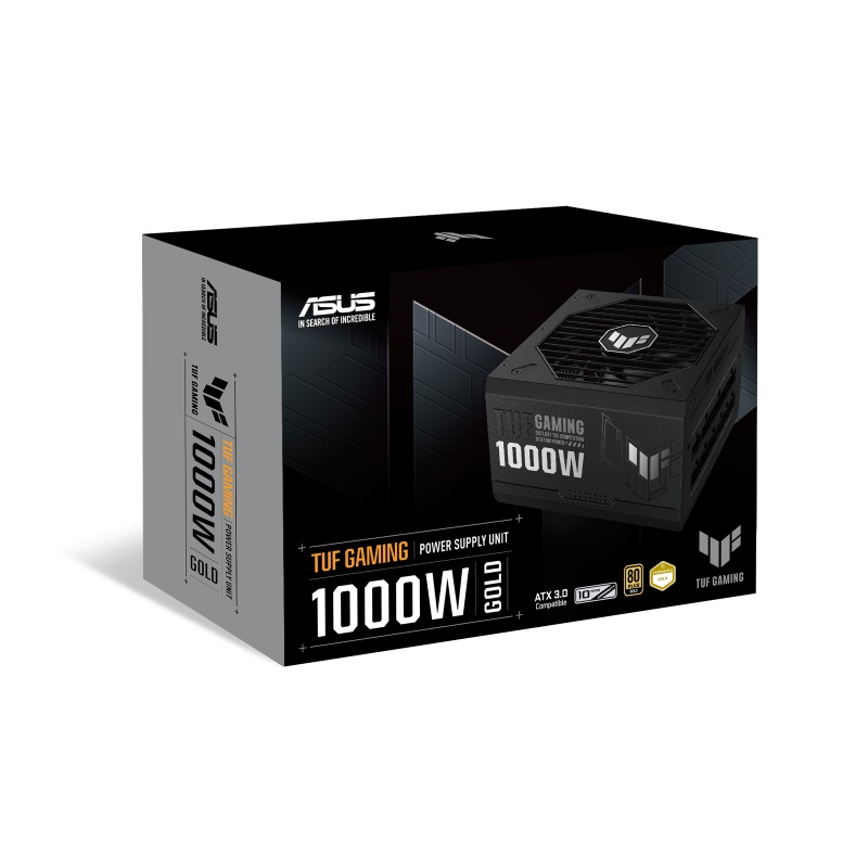 Блок живлення Asus TUF-GAMING-1000G PCIE5 1000W Gold (90YE00S1-B0NA00)